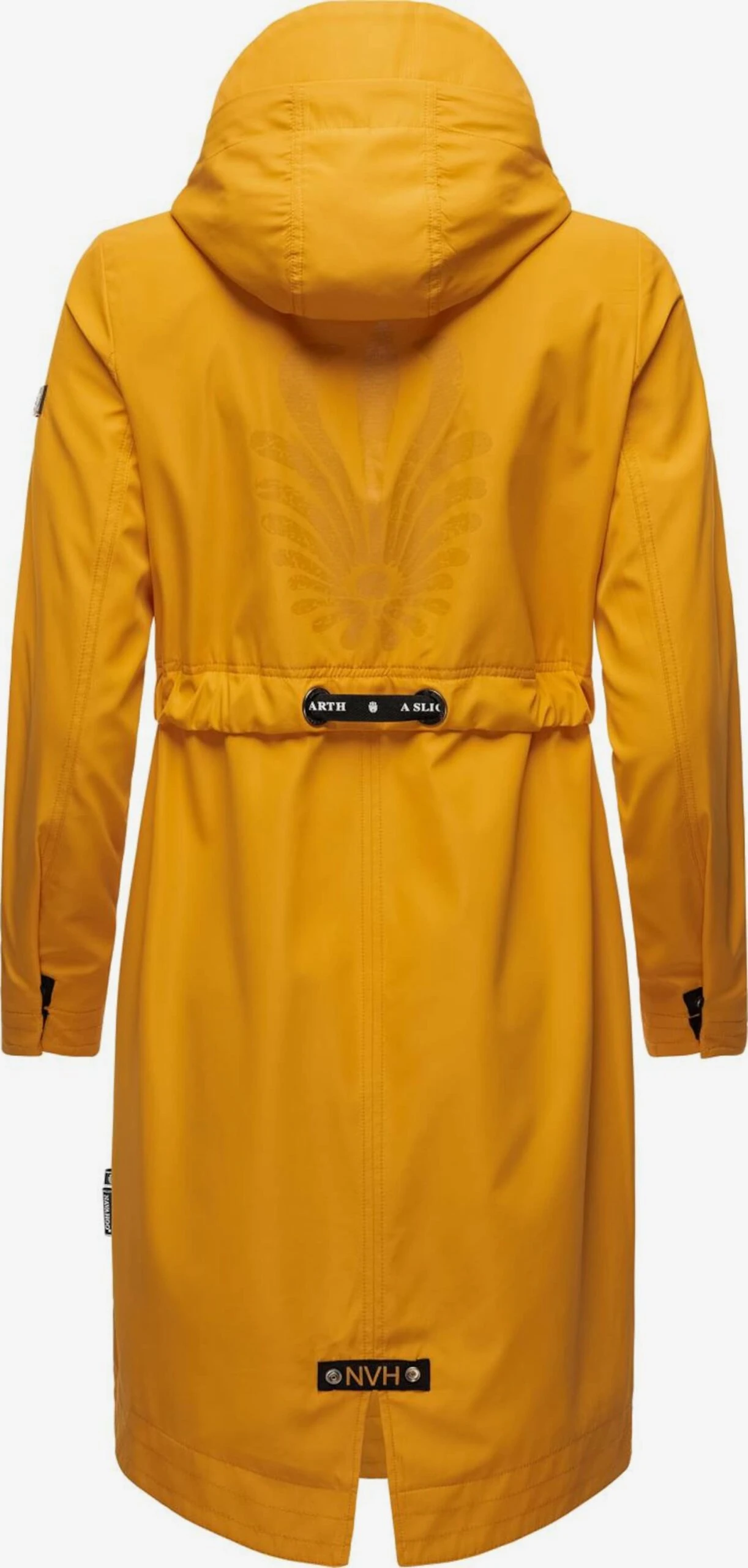 Navahoo Parkas Parka Mi-saison Josinaa Femme Jaune 3 Navahoo Parkas Parka Mi-saison Josinaa Femme Jaune – Image 3