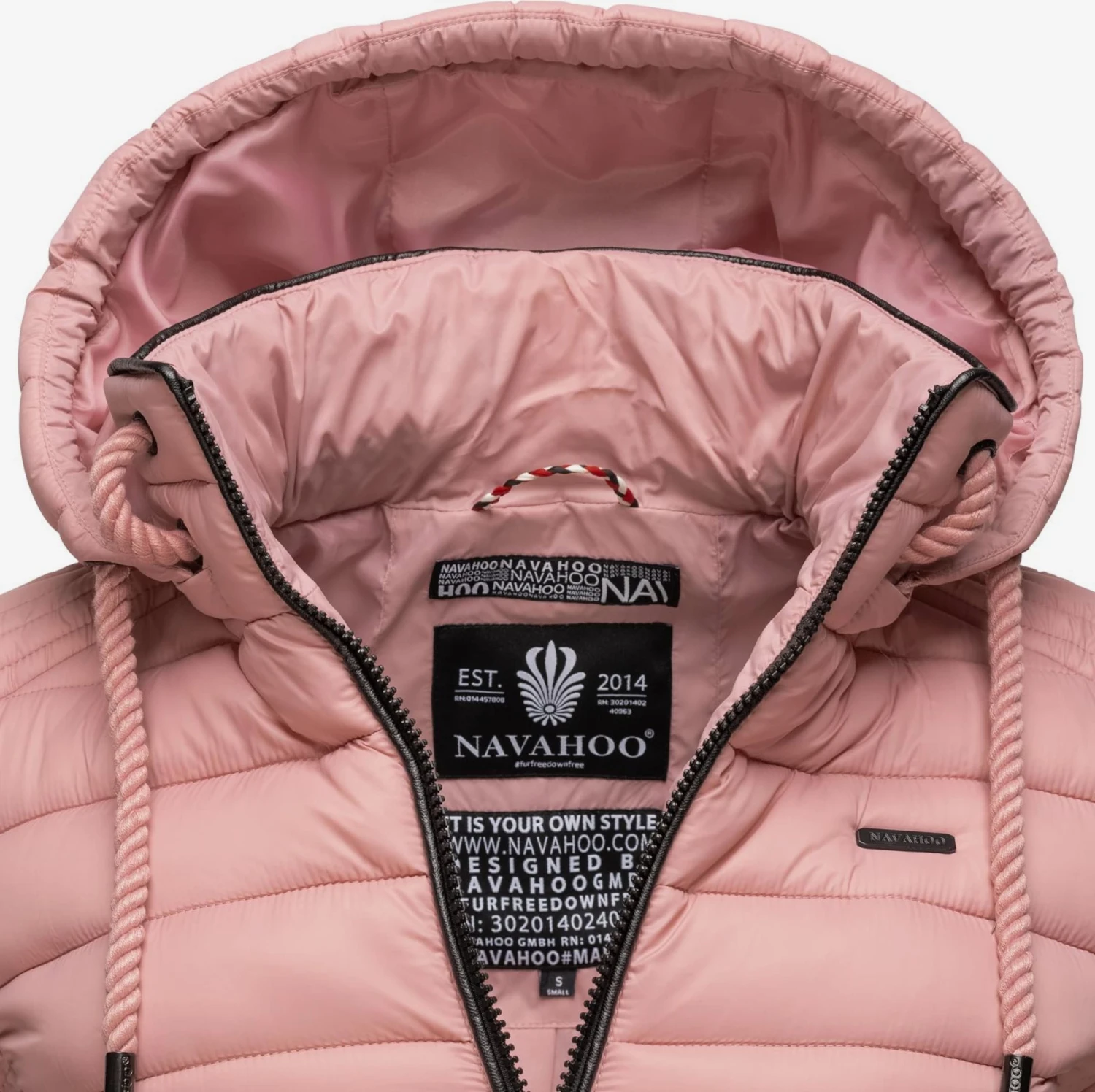 Navahoo Vestes De Mi-saison Veste Mi-saison Lulana Femme Rose 7 Navahoo Vestes De Mi-saison Veste Mi-saison Lulana Femme Rose – Image 7