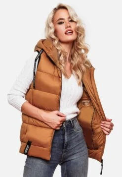 Navahoo Vestes Sans Manches Gilet Kassidy Femme Caramel 17 Navahoo Vestes Sans Manches Gilet Kassidy Femme Caramel -Navahoo b5a02619b1075fd27a5bd18aa1a589c1
