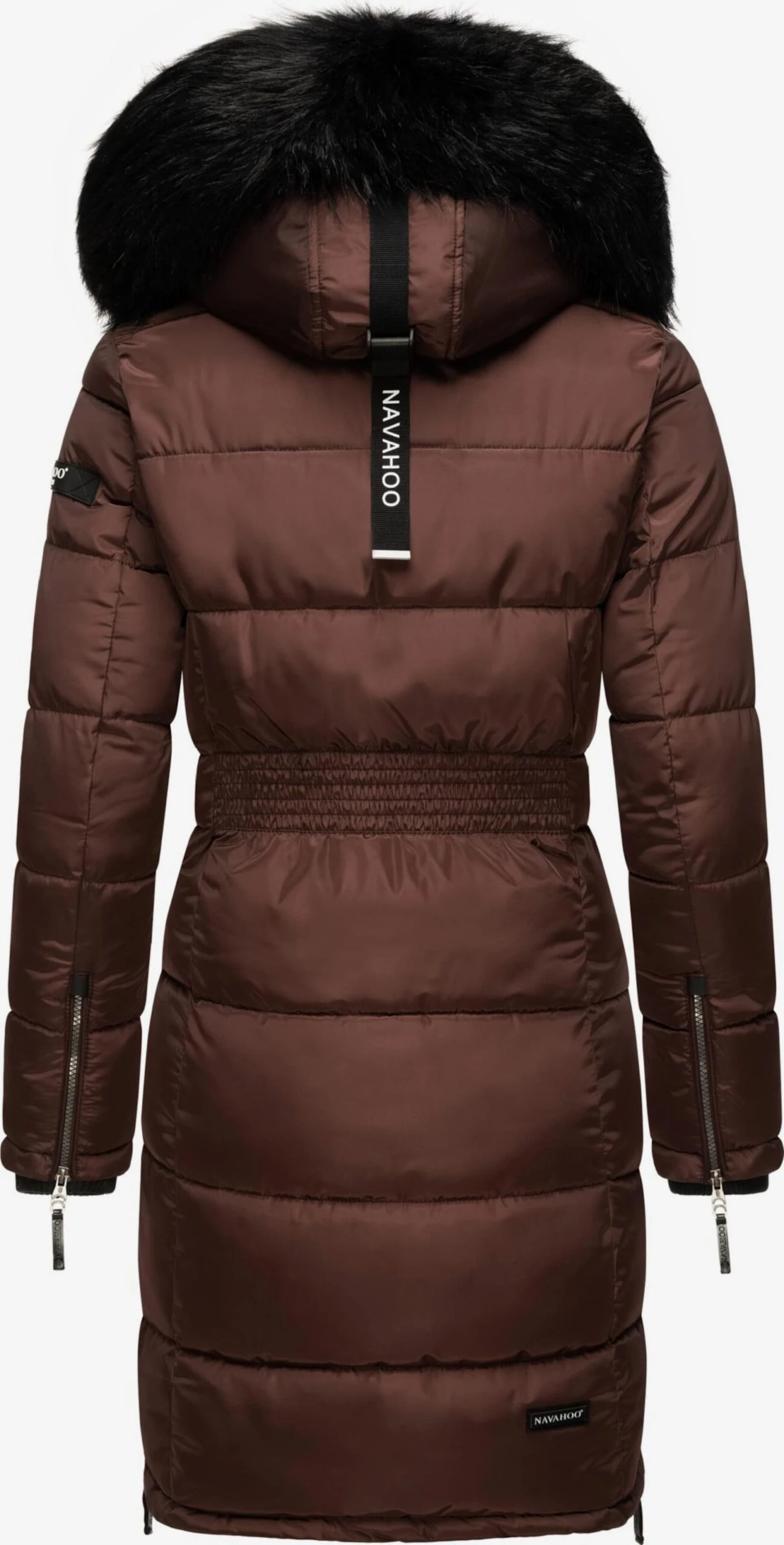 Navahoo Manteaux Dhiver Manteau D’hiver Sinja Femme Chocolat 3 Navahoo Manteaux Dhiver Manteau D’hiver Sinja Femme Chocolat – Image 3