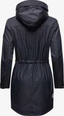 Navahoo Manteaux De Pluie Manteau Mi-saison Deike Femme Bleu Marine -Navahoo b910df1fe8ac4a99fac97e9f01d66dc2