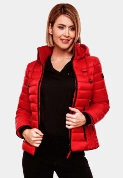 Navahoo Vestes De Mi-saison Veste Mi-saison Lulana Femme Rouge Néon -Navahoo b9e5a833cb5b4dfc6ee622f5d00044a5