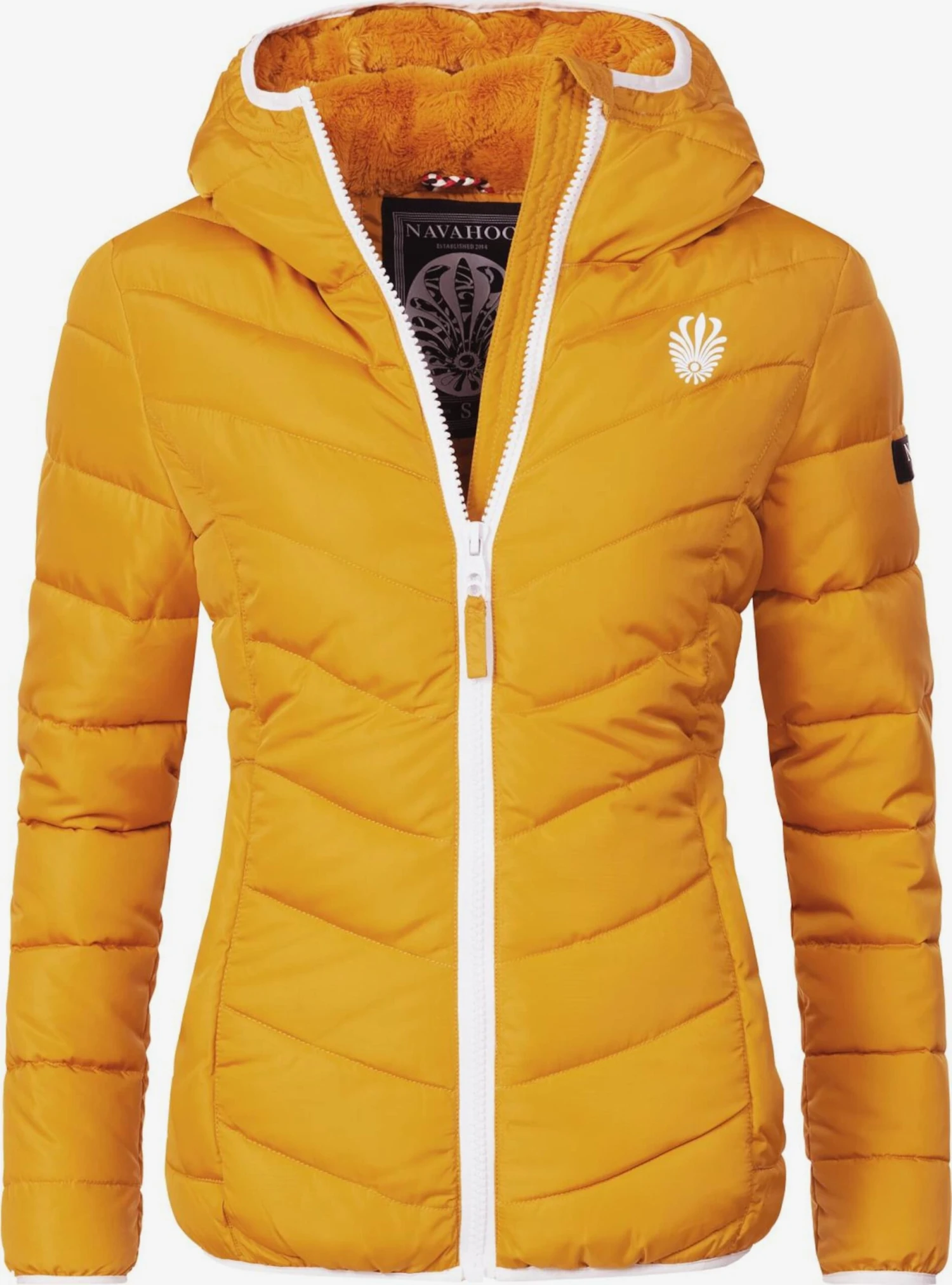 Navahoo Vestes De Mi-saison Veste Mi-saison Elva Femme Jaune 1 Navahoo Vestes De Mi-saison Veste Mi-saison Elva Femme Jaune