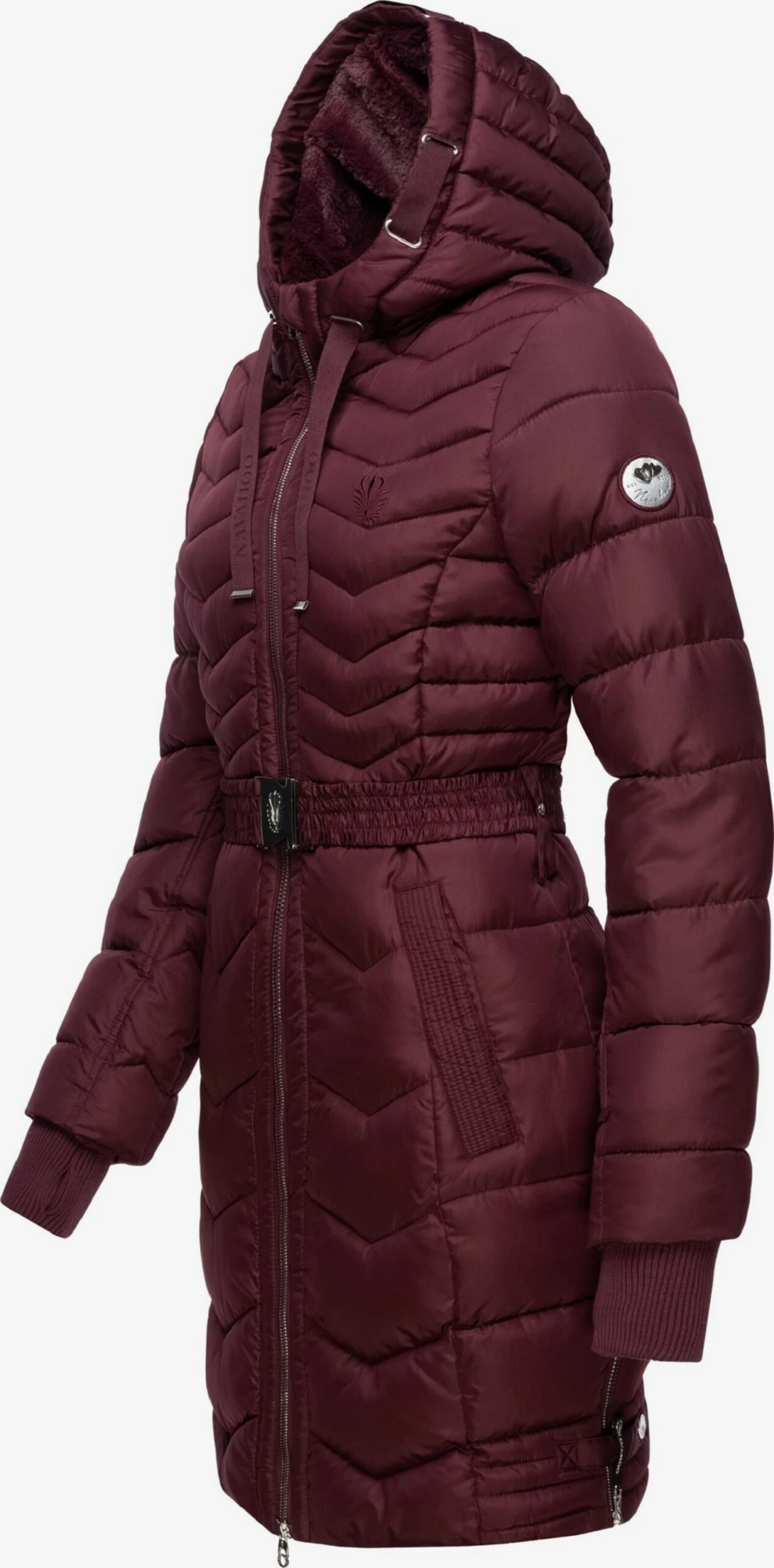 Navahoo Manteaux Dhiver Manteau D’hiver Alpenveilchen Femme Bordeaux 2 Navahoo Manteaux Dhiver Manteau D’hiver Alpenveilchen Femme Bordeaux – Image 2