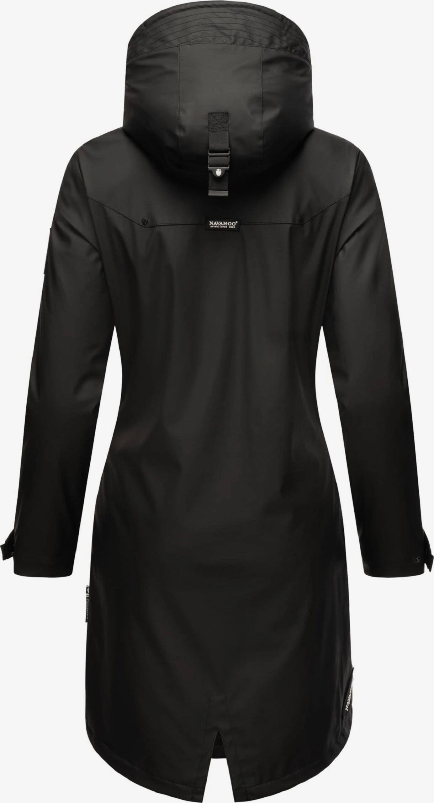 Navahoo Manteaux De Pluie Manteau Mi-saison Schötchen Femme Noir 3 Navahoo Manteaux De Pluie Manteau Mi-saison Schötchen Femme Noir – Image 3