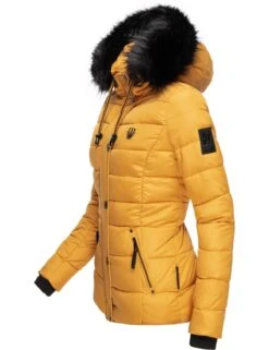 Navahoo Vestes Dhiver Veste D’hiver Zuckerbiene Femme Jaune -Navahoo be81051b3de057b75c67f386e34fb64c