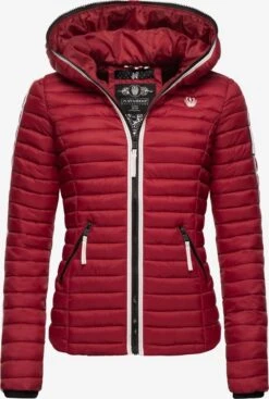 Navahoo Vestes De Mi-saison Veste Mi-saison Kimuk Femme Rouge Foncé