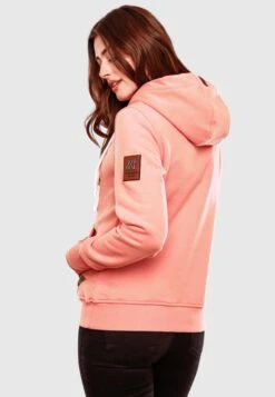 Navahoo Sweats à Capuche Sweat-shirt Damlaa Femme Abricot -Navahoo bf431e85ff92eba5cb48d15c9f353003