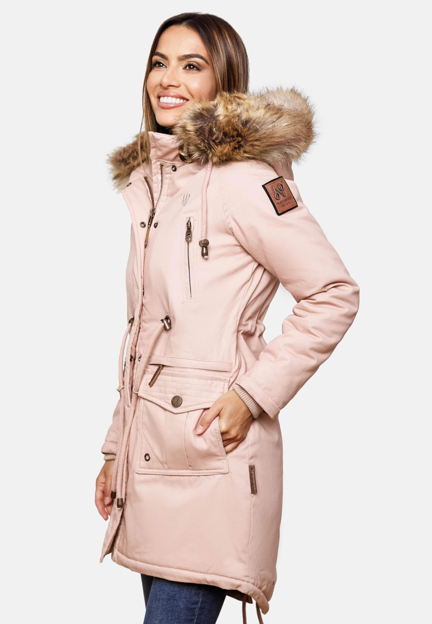 Navahoo Parkas Parka D’hiver Rosinchen Femme Rose 7 Navahoo Parkas Parka D’hiver Rosinchen Femme Rose – Image 7