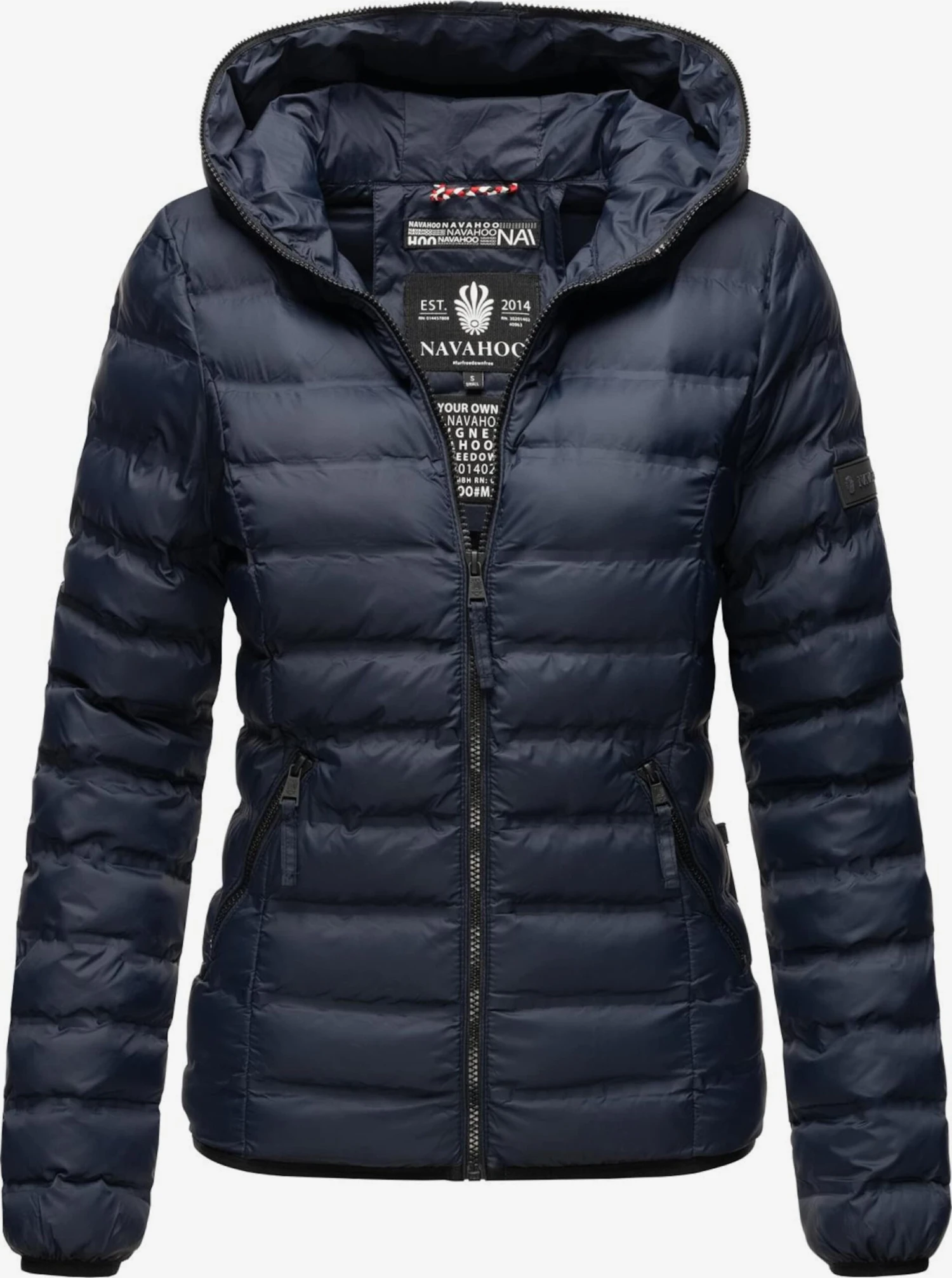 Navahoo Vestes De Mi-saison Veste Mi-saison Neevia Femme Bleu Marine 1 Navahoo Vestes De Mi-saison Veste Mi-saison Neevia Femme Bleu Marine