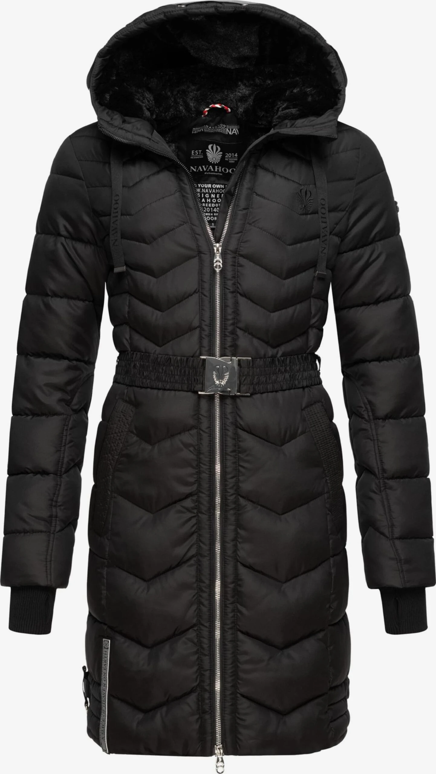 Navahoo Manteaux Dhiver Manteau D’hiver Alpenveilchen Femme Noir 4 Navahoo Manteaux Dhiver Manteau D’hiver Alpenveilchen Femme Noir – Image 4