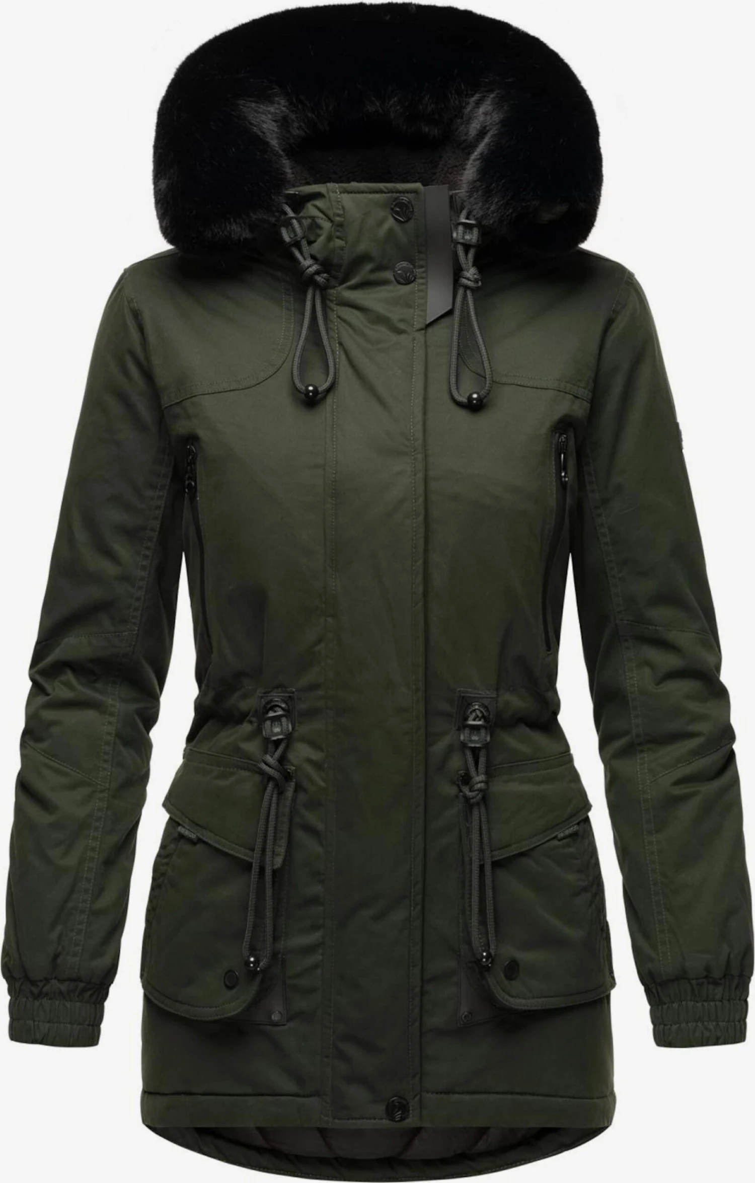 Navahoo Parkas Parka D’hiver Femme Olive 4 Navahoo Parkas Parka D’hiver Femme Olive – Image 4