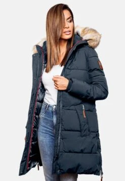 Navahoo Manteaux Dhiver Manteau D’hiver Halina Femme Bleu Marine 15 Navahoo Manteaux Dhiver Manteau D’hiver Halina Femme Bleu Marine -Navahoo c86cb64e7784edb17121b20f3e7698f6