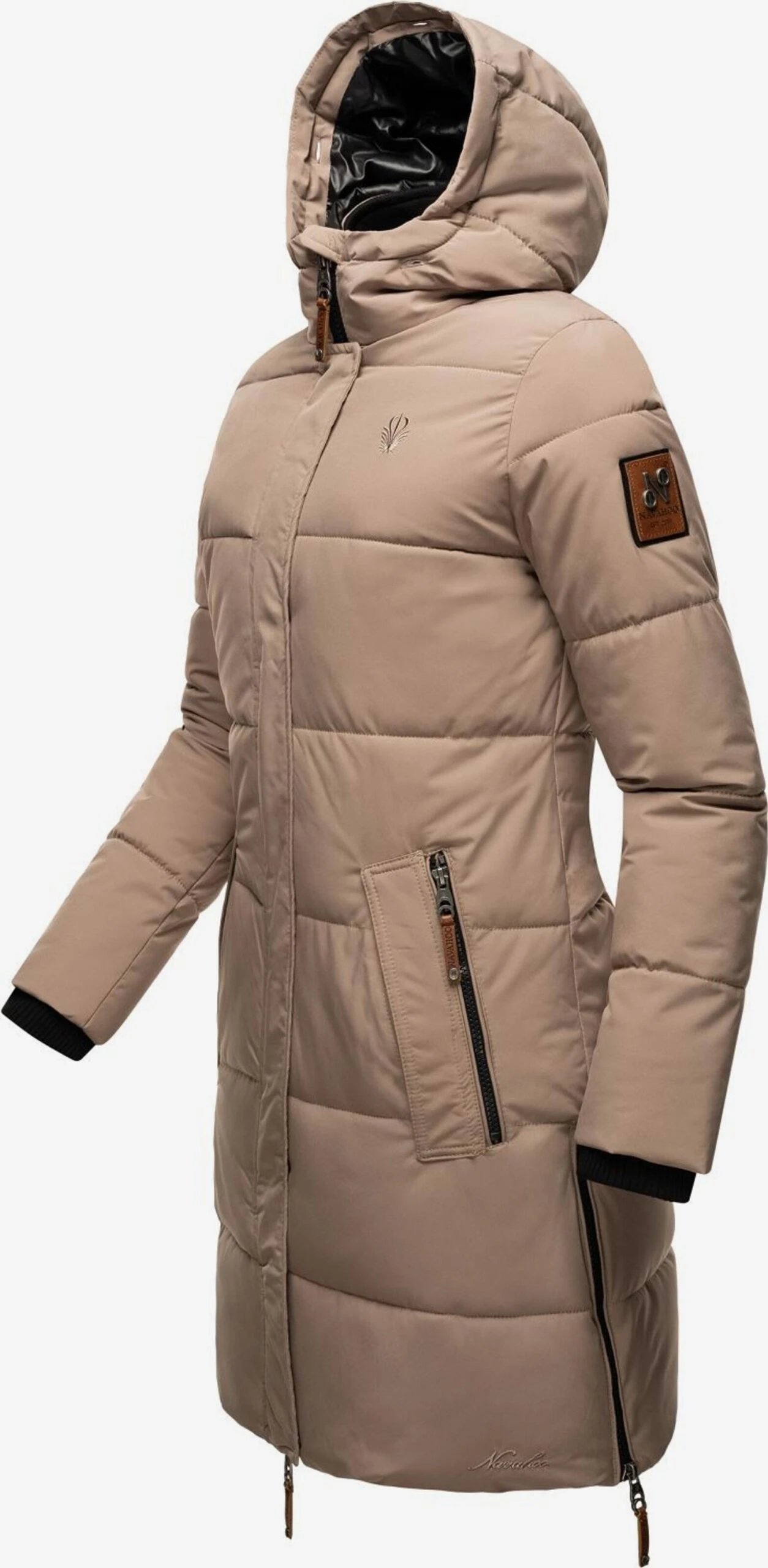 Navahoo Manteaux Dhiver Manteau D’hiver Halina Femme Taupe 4 Navahoo Manteaux Dhiver Manteau D’hiver Halina Femme Taupe – Image 4