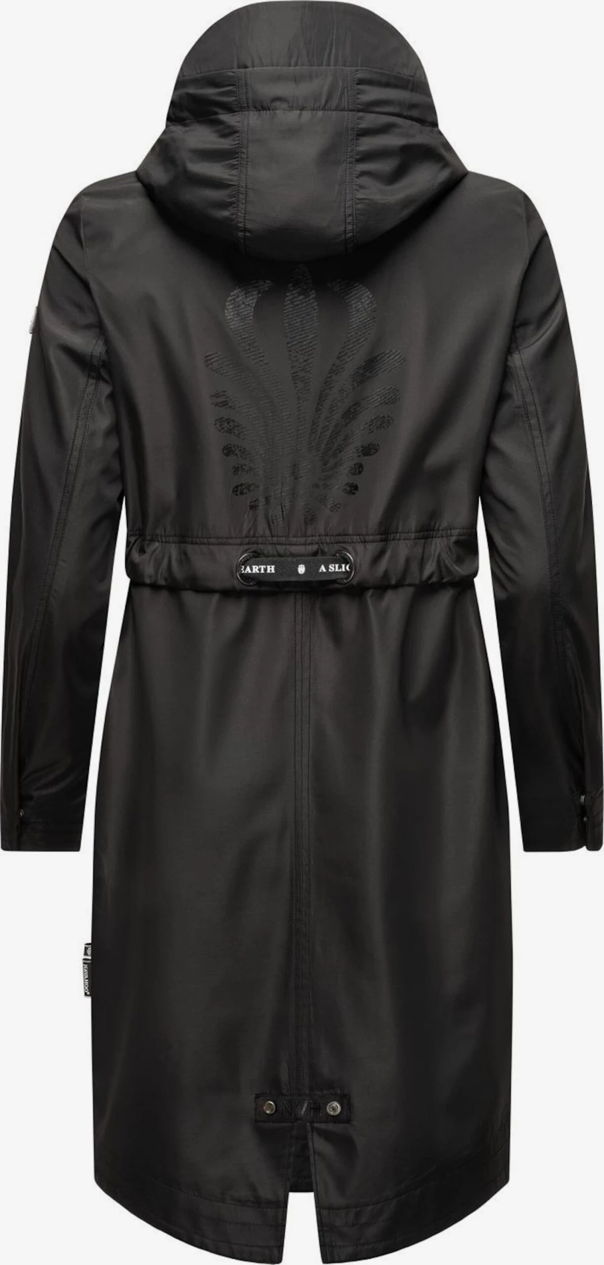 Navahoo Parkas Parka Mi-saison Josinaa Femme Noir 2 Navahoo Parkas Parka Mi-saison Josinaa Femme Noir – Image 2