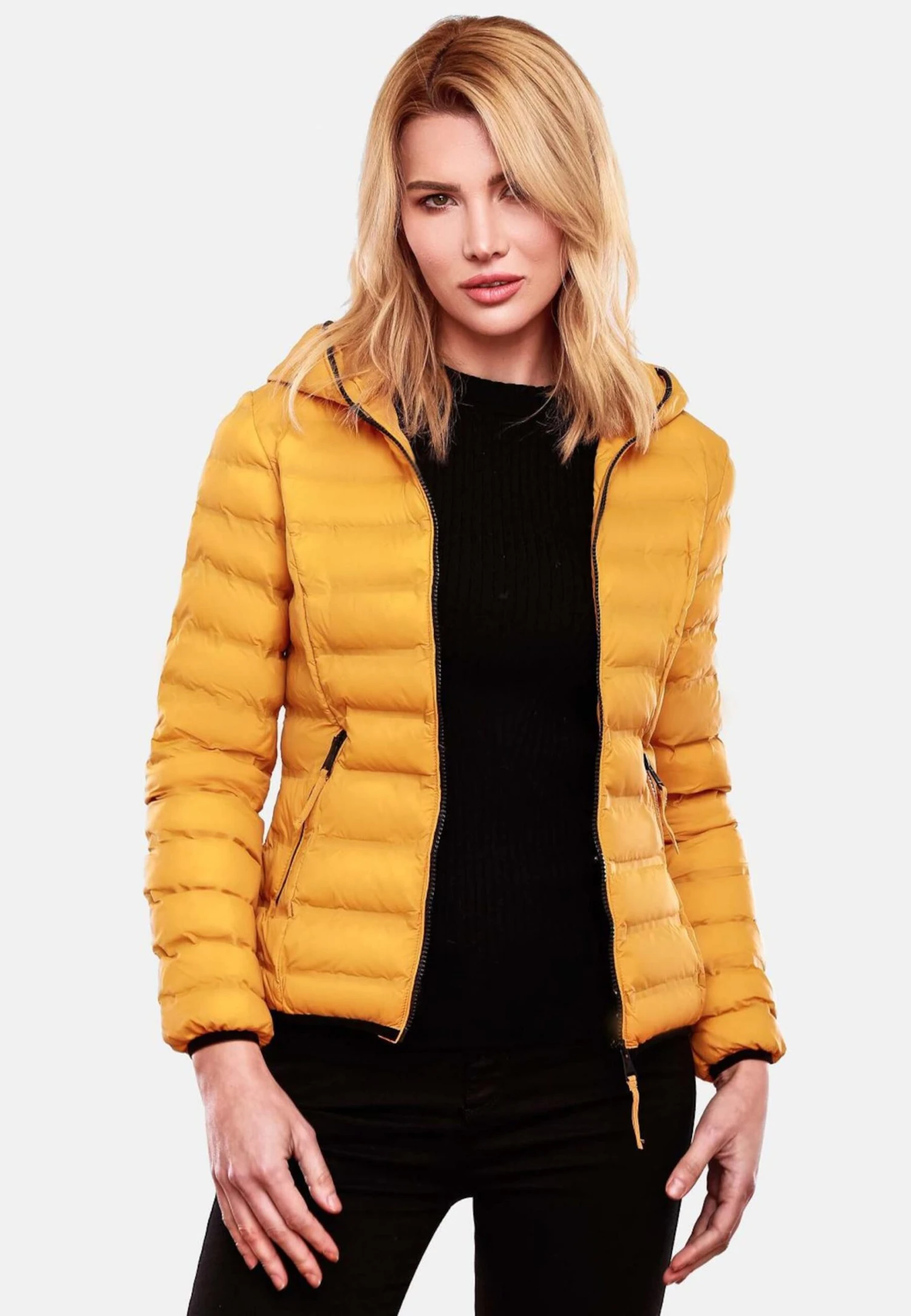 Navahoo Vestes De Mi-saison Veste Mi-saison Neevia Femme Jaune 8 Navahoo Vestes De Mi-saison Veste Mi-saison Neevia Femme Jaune – Image 8
