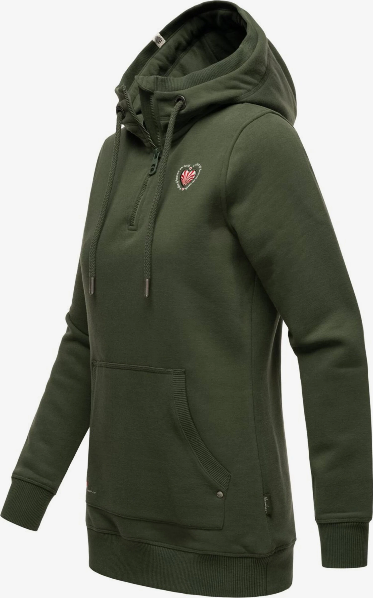 Navahoo Sweats à Capuche Sweat-shirt Zauberelfe Femme Olive 3 Navahoo Sweats à Capuche Sweat-shirt Zauberelfe Femme Olive – Image 3