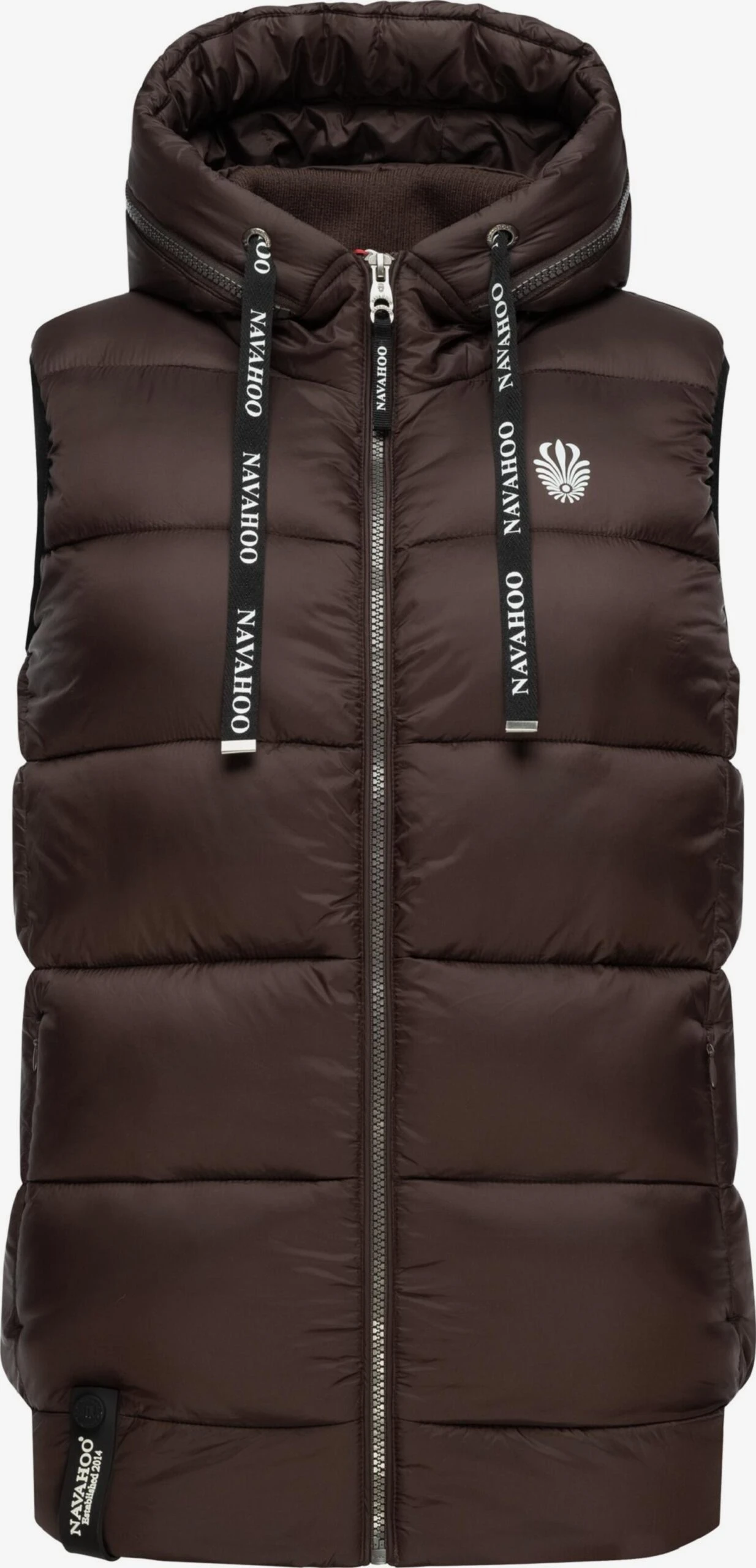 Navahoo Vestes Sans Manches Gilet Kassidy Femme Chocolat 4 Navahoo Vestes Sans Manches Gilet Kassidy Femme Chocolat – Image 4