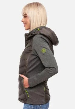 Navahoo Vestes De Mi-saison Veste Mi-saison Nimm Mich Mit Femme Chocolat / Gris Foncé -Navahoo cc10f57e9c5556efcc9ac9d85edfdadc