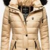 Navahoo Vestes Dhiver Veste D’hiver Zuckerbiene Femme Beige