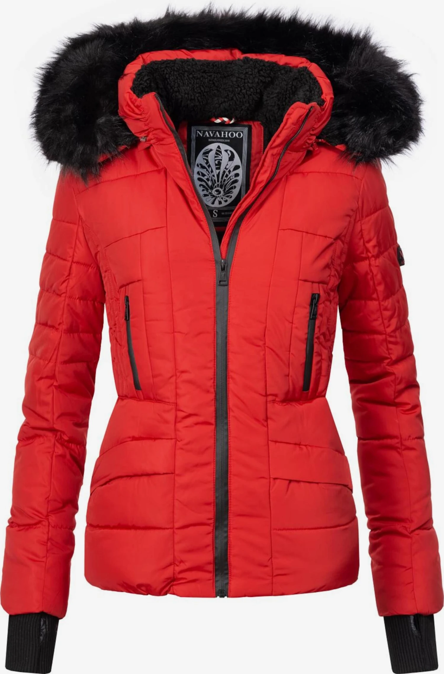 Navahoo Vestes Dhiver Veste D’hiver Adele Femme Rouge 1 Navahoo Vestes Dhiver Veste D’hiver Adele Femme Rouge