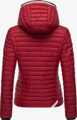Navahoo Vestes De Mi-saison Veste Mi-saison Kimuk Femme Rouge Foncé -Navahoo d28b01e3e343e1cfb717533389ccdf87