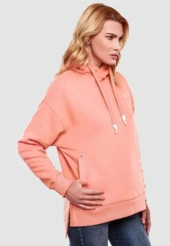 Navahoo Sweats à Capuche Sweat-shirt Silberengelchen Femme Abricot -Navahoo d474186962fa3686f84cd498f4f47724