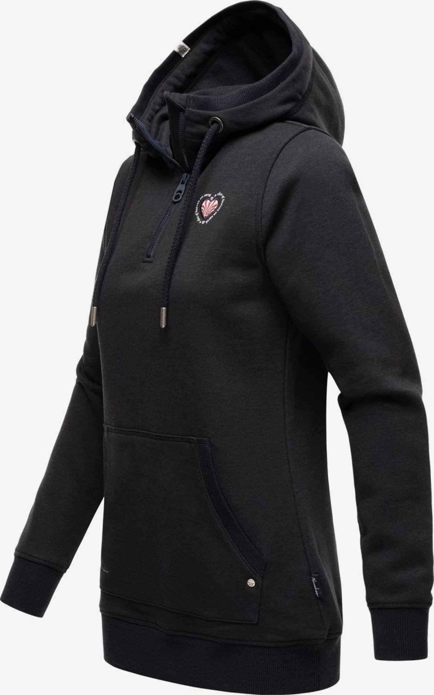 Navahoo Sweats à Capuche Sweat-shirt Zauberelfe Femme Gris 3 Navahoo Sweats à Capuche Sweat-shirt Zauberelfe Femme Gris – Image 3