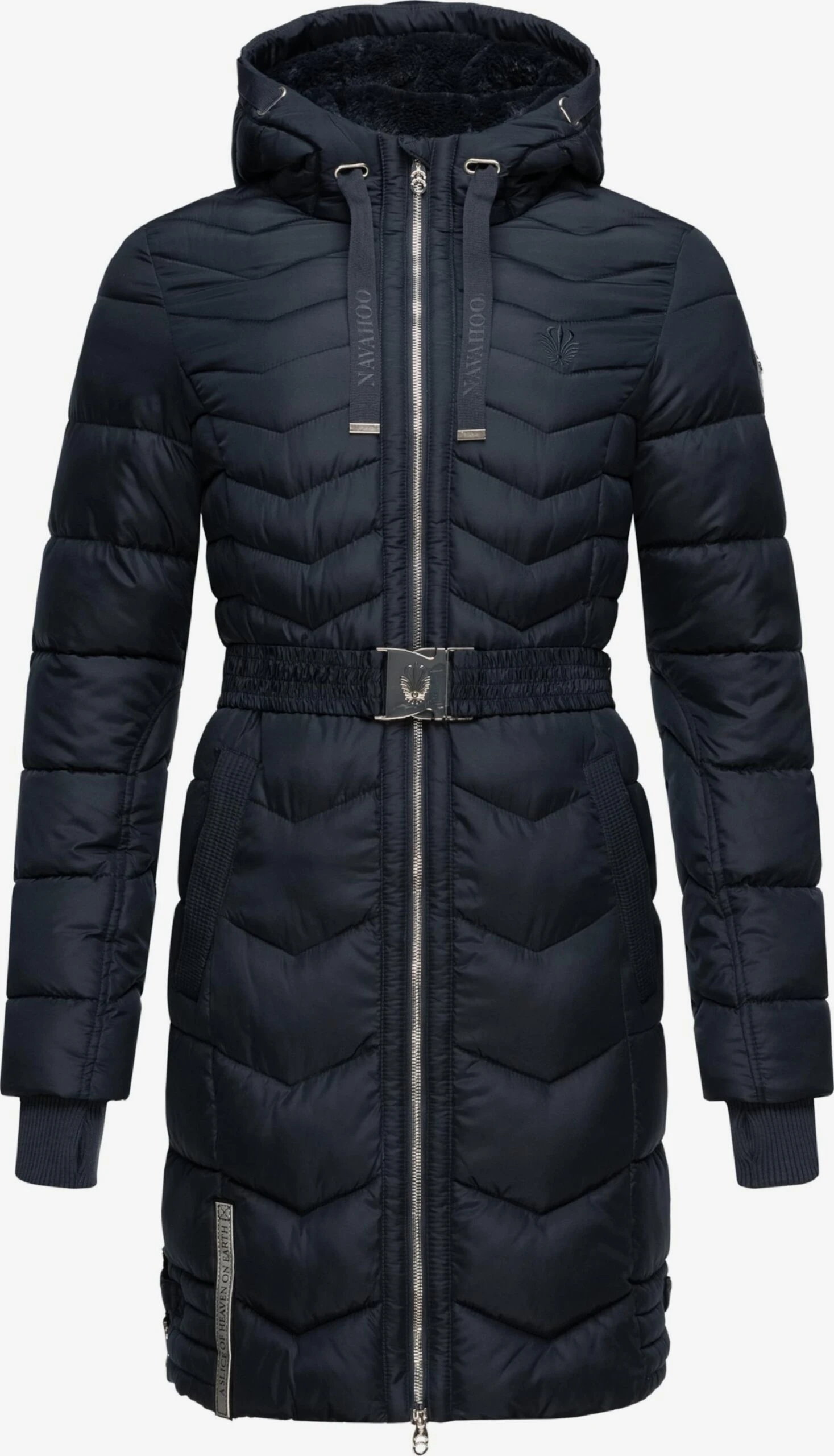 Navahoo Manteaux Dhiver Manteau D’hiver Alpenveilchen Femme Bleu Marine 1 Navahoo Manteaux Dhiver Manteau D’hiver Alpenveilchen Femme Bleu Marine