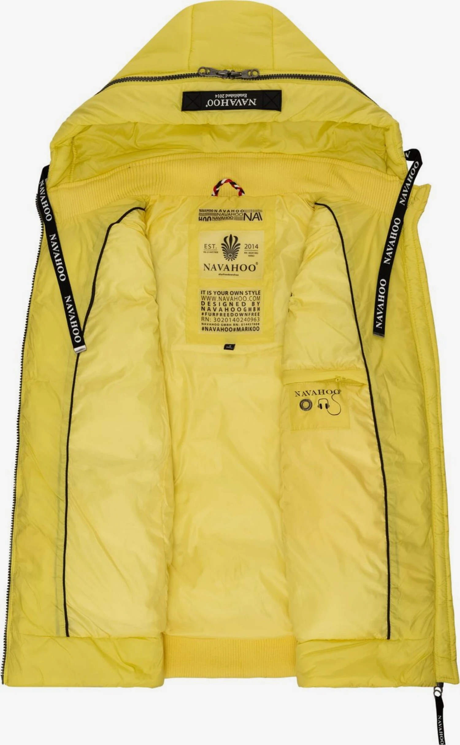 Navahoo Vestes Sans Manches Gilet Kassidy Femme Jaune 6 Navahoo Vestes Sans Manches Gilet Kassidy Femme Jaune – Image 6