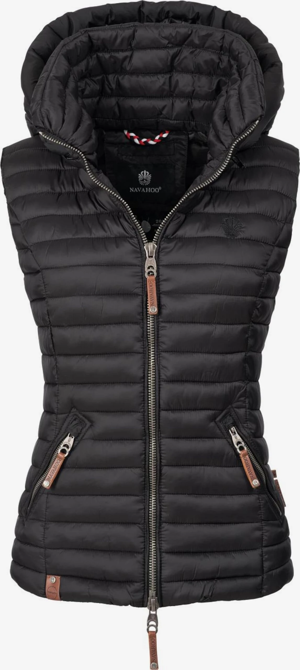 Navahoo Vestes Sans Manches Gilet Shadaa Femme Noir 1 Navahoo Vestes Sans Manches Gilet Shadaa Femme Noir