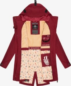 Navahoo Vestes Dextérieur Veste Fonctionnelle Pfefferschote Femme Rouge Foncé -Navahoo de7fcdab23e4a4d0019240cbc1f62dc6