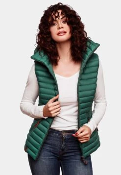 Navahoo Vestes Sans Manches Gilet Shadaa Femme Vert Foncé 15 Navahoo Vestes Sans Manches Gilet Shadaa Femme Vert Foncé -Navahoo dec03847265357801f7256d61ef7716b