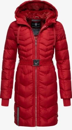 Navahoo Manteaux Dhiver Manteau D’hiver Alpenveilchen Femme Rouge -Navahoo dfbe11f688c02d4a6beb18d4b3aed540