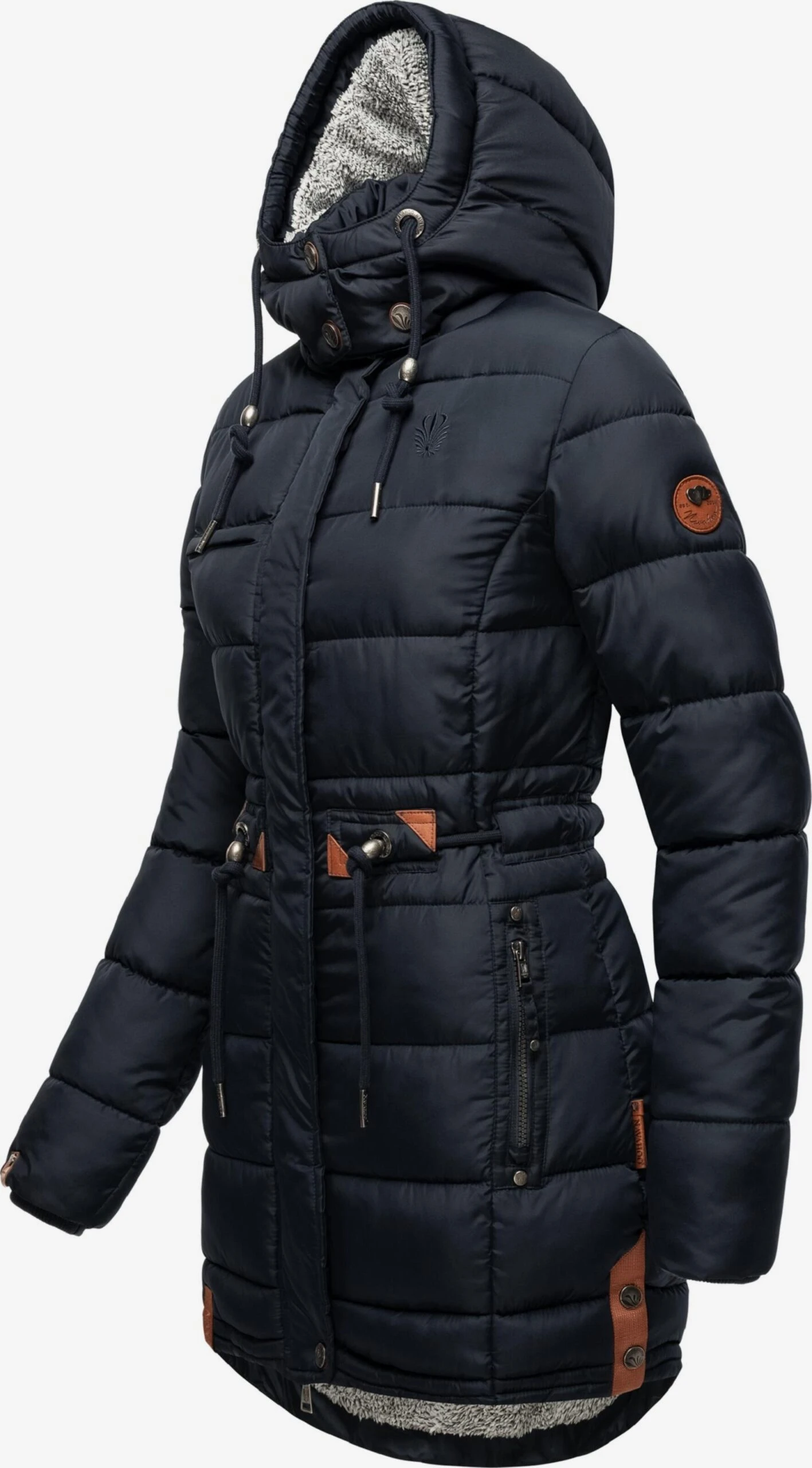 Navahoo Manteaux Dhiver Manteau D’hiver Daliee Femme Bleu Marine 2 Navahoo Manteaux Dhiver Manteau D’hiver Daliee Femme Bleu Marine – Image 2