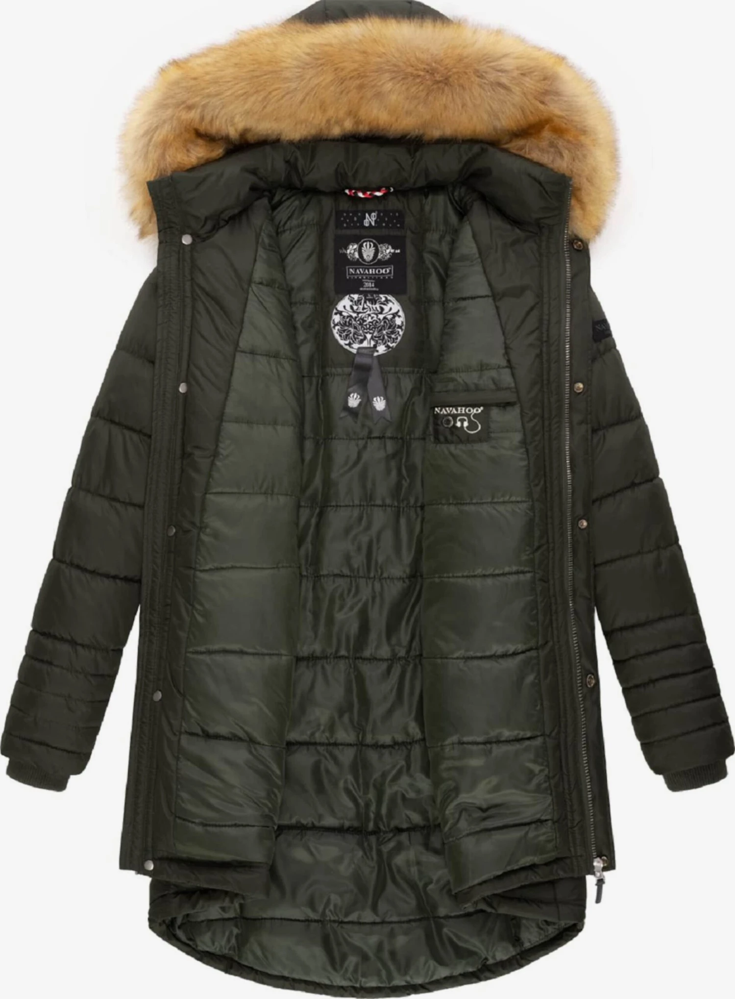 Navahoo Manteaux Dhiver Manteau D’hiver Papaya Femme Olive 5 Navahoo Manteaux Dhiver Manteau D’hiver Papaya Femme Olive – Image 5