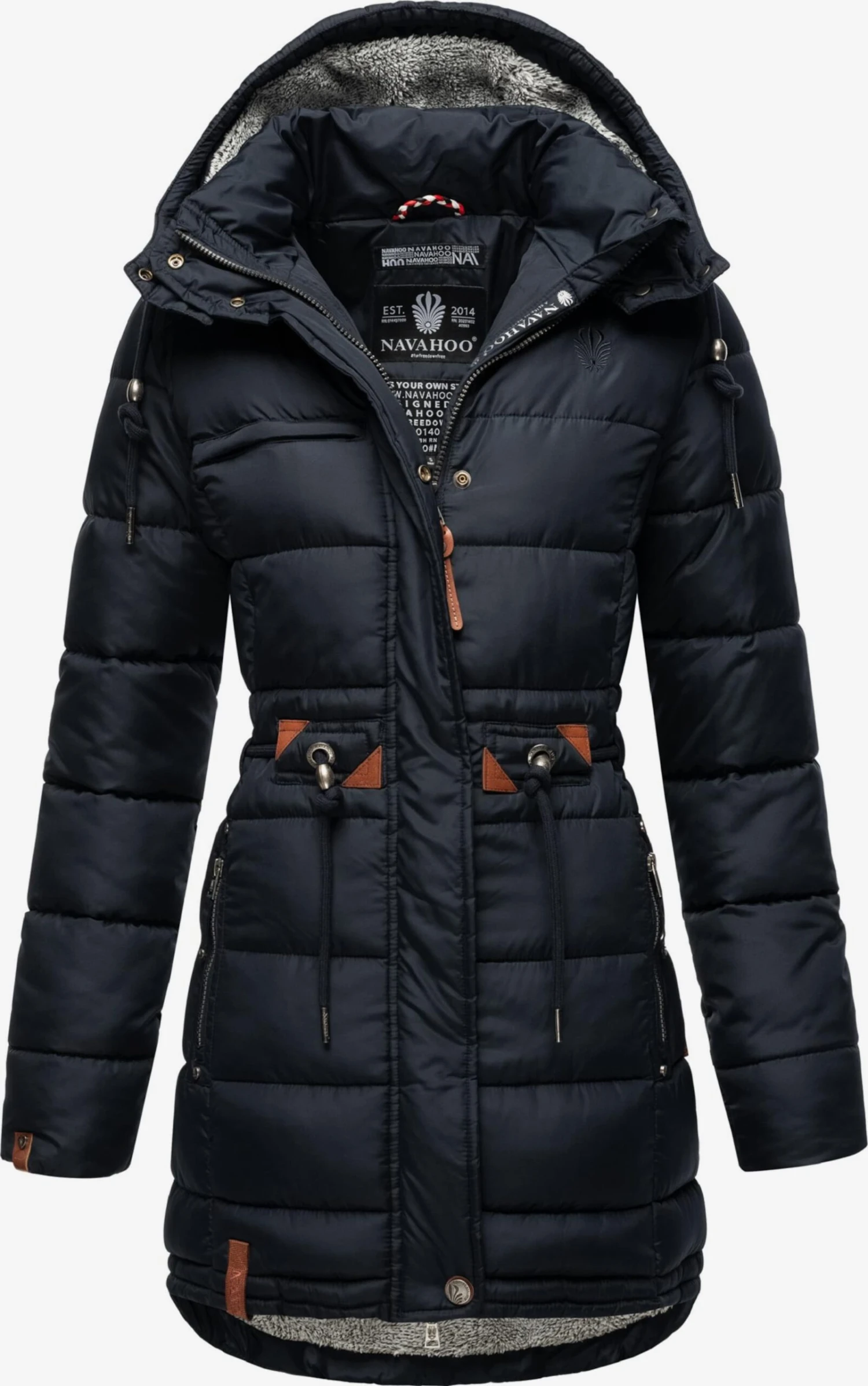 Navahoo Manteaux Dhiver Manteau D’hiver Daliee Femme Bleu Marine 1 Navahoo Manteaux Dhiver Manteau D’hiver Daliee Femme Bleu Marine