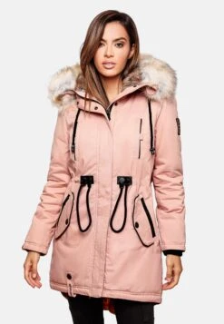 Navahoo Parkas Parka D’hiver Bombii Femme Rose -Navahoo e4f649350f62e1251184d5dc319509f2