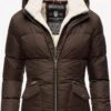 Navahoo Vestes Dhiver Veste D’hiver Megan Femme Brun Foncé