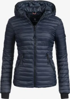 Navahoo Vestes De Mi-saison Veste Mi-saison Kimuk Femme Bleu Foncé