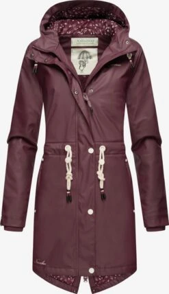 Navahoo Vestes Dextérieur Veste Fonctionnelle Flower Of Ocean Femme Bordeaux