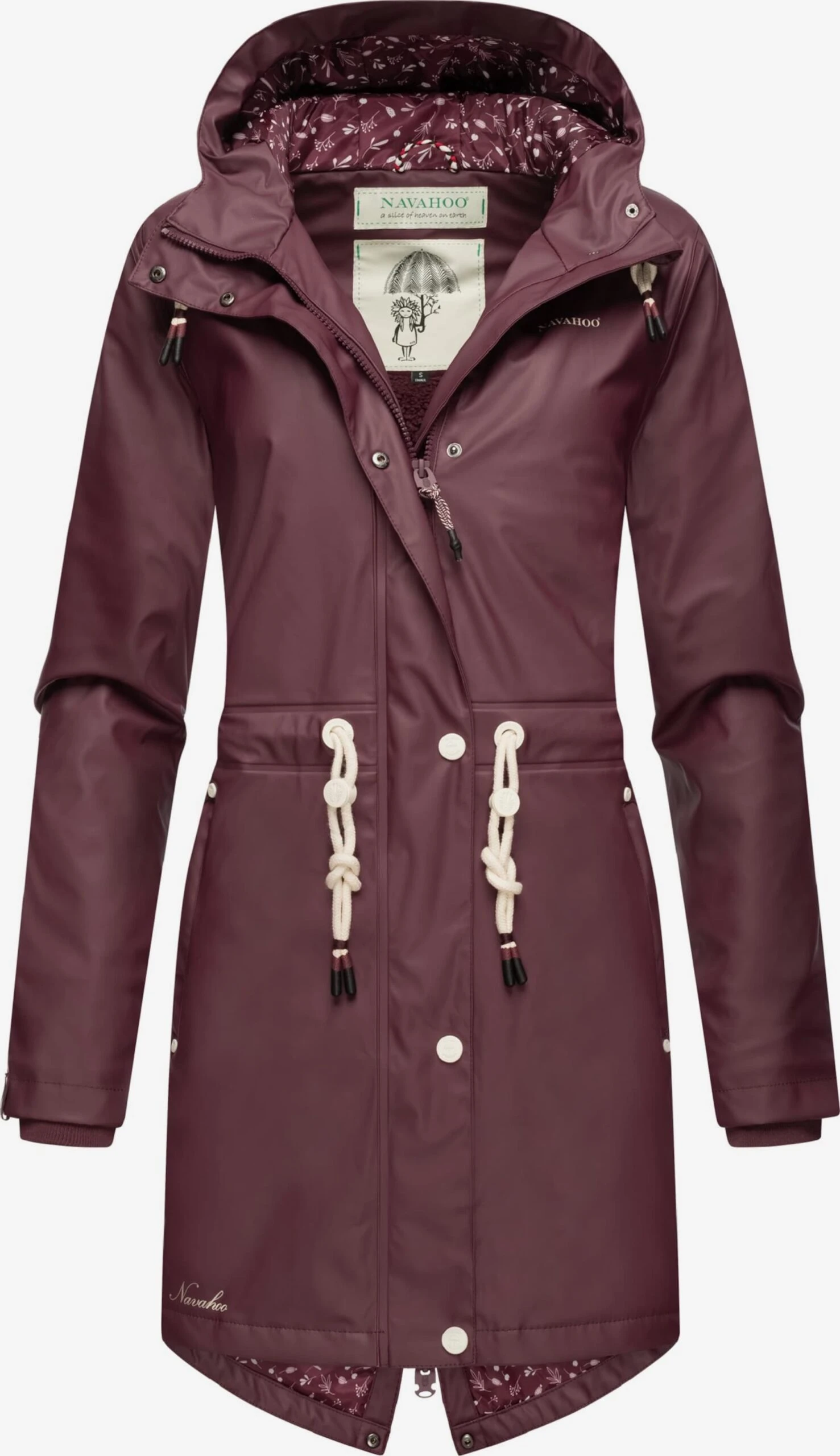 Navahoo Vestes Dextérieur Veste Fonctionnelle Flower Of Ocean Femme Bordeaux 1 Navahoo Vestes Dextérieur Veste Fonctionnelle Flower Of Ocean Femme Bordeaux