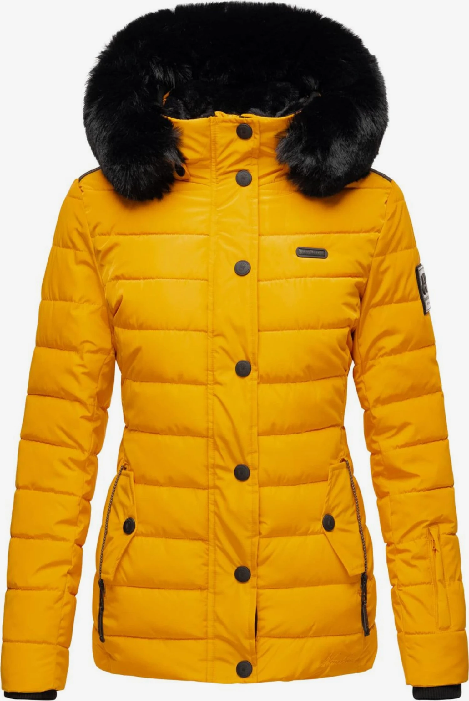 Navahoo Vestes Dhiver Veste D’hiver Milianaa Femme Jaune 1 Navahoo Vestes Dhiver Veste D’hiver Milianaa Femme Jaune