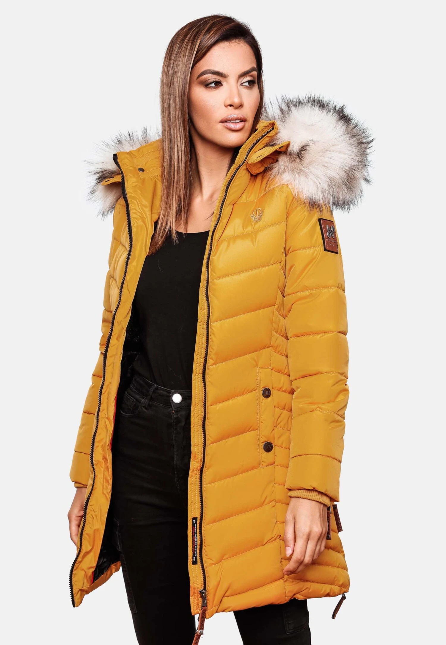Navahoo Manteaux Dhiver Manteau D’hiver Nimalaa Femme Jaune Dor 9 Navahoo Manteaux Dhiver Manteau D’hiver Nimalaa Femme Jaune Dor – Image 9