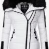 Navahoo Vestes Dhiver Veste D’hiver Yuki 2 Femme Blanc