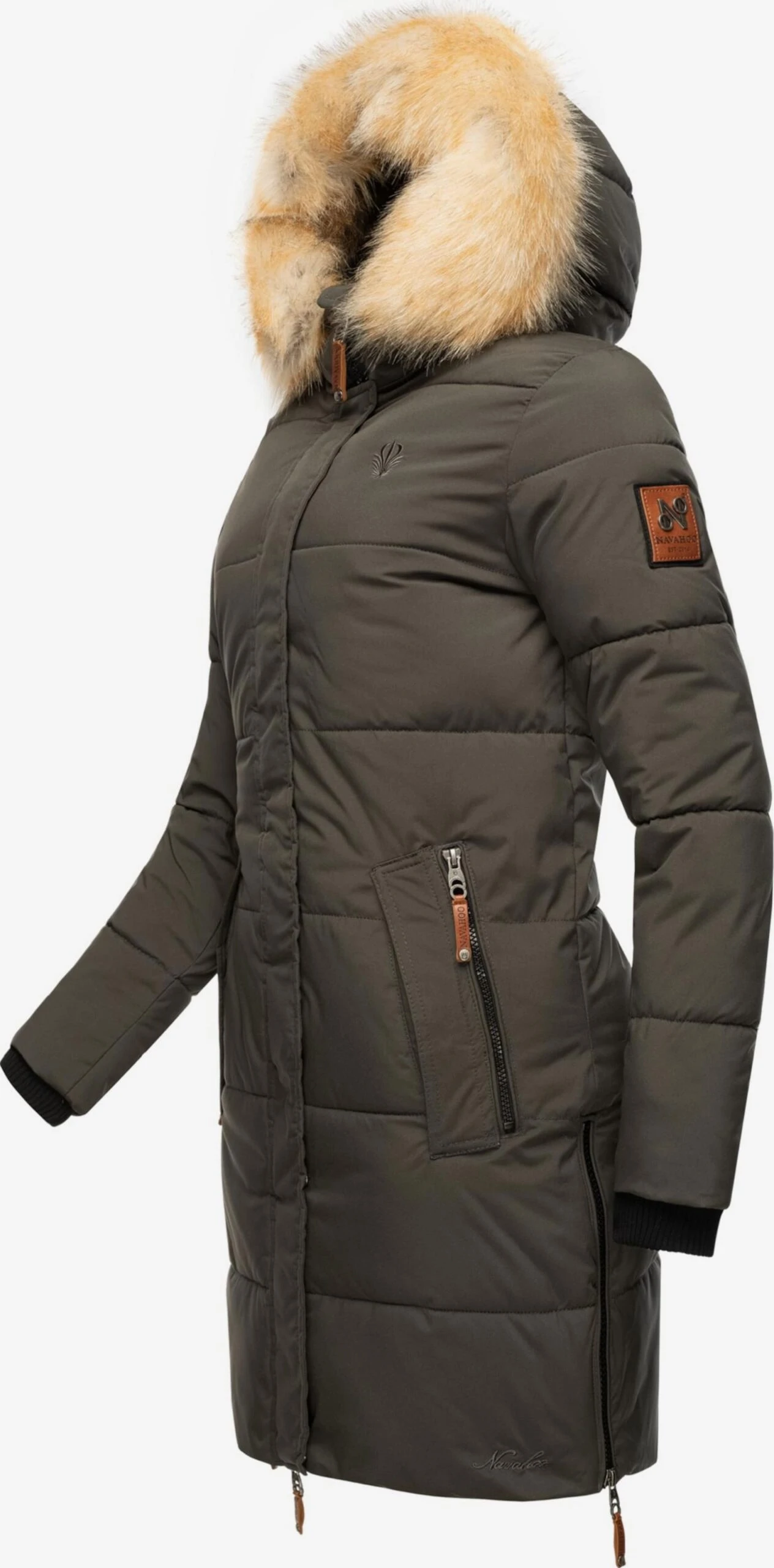 Navahoo Manteaux Dhiver Manteau D’hiver Halina Femme Anthracite 2 Navahoo Manteaux Dhiver Manteau D’hiver Halina Femme Anthracite – Image 2