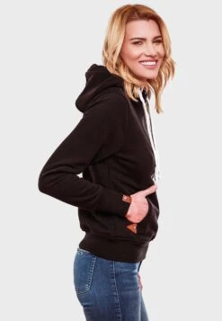 Navahoo Sweats à Capuche Sweat-shirt Damlaa Femme Noir -Navahoo eb6dbf52053cc390c8f779d232ca7a7e