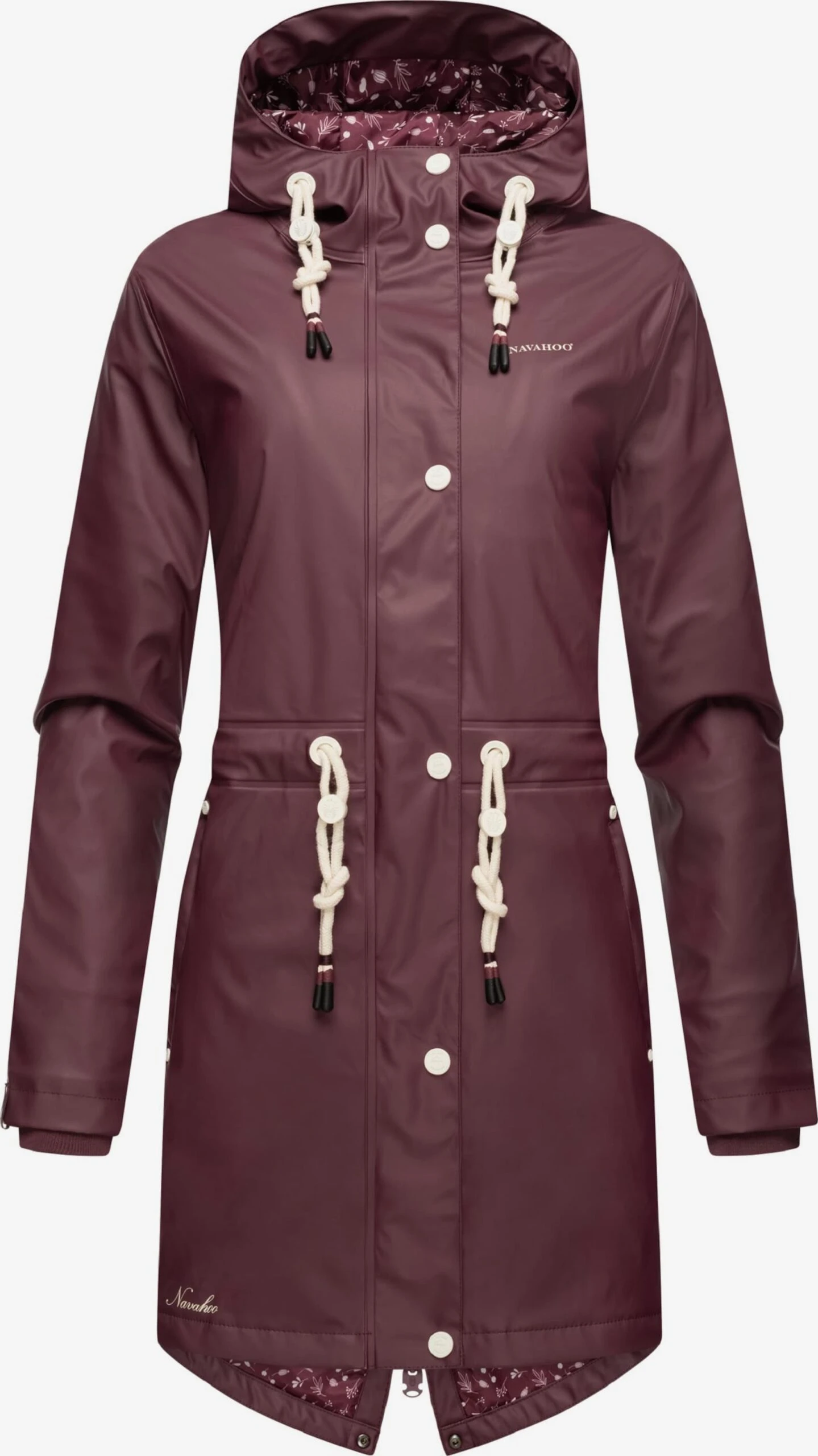 Navahoo Vestes Dextérieur Veste Fonctionnelle Flower Of Ocean Femme Bordeaux 2 Navahoo Vestes Dextérieur Veste Fonctionnelle Flower Of Ocean Femme Bordeaux – Image 2