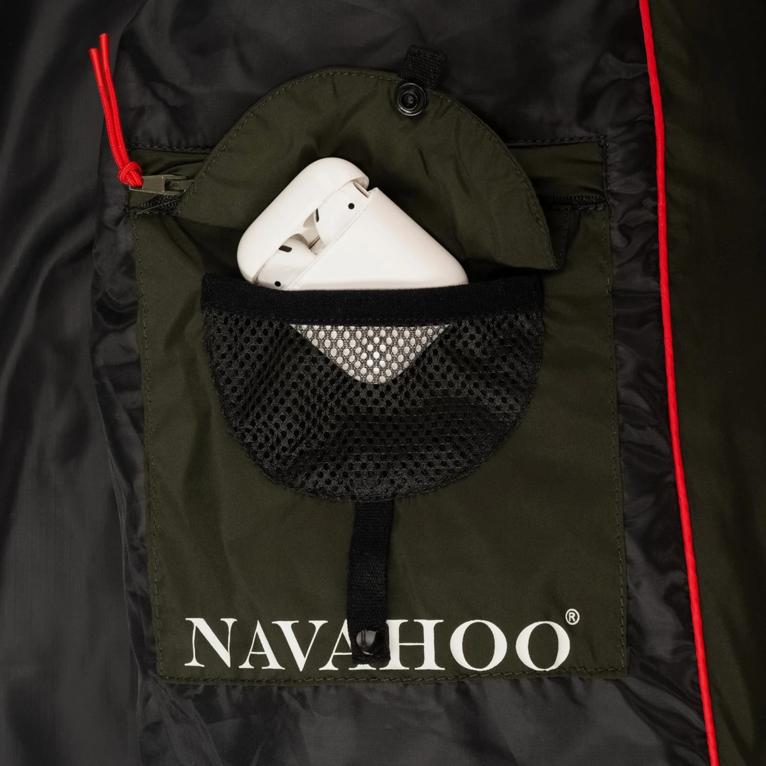 Navahoo Manteaux De Pluie Manteau Fonctionnel Isalie Femme Olive 5 Navahoo Manteaux De Pluie Manteau Fonctionnel Isalie Femme Olive – Image 5