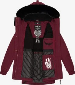 Navahoo Parkas Parka D’hiver Femme Bordeaux -Navahoo edc05e6bc276c8b36d71a8deb65316af